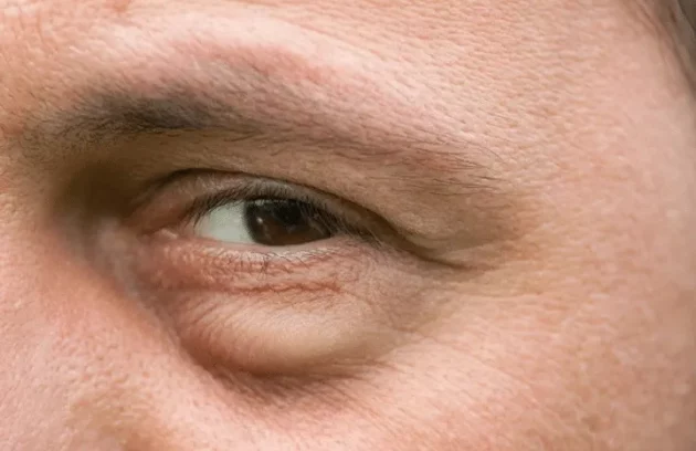 کاهش پف زیر چشم