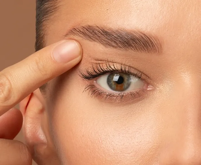 ماساژ چشم بعد از عمل پلک بالا