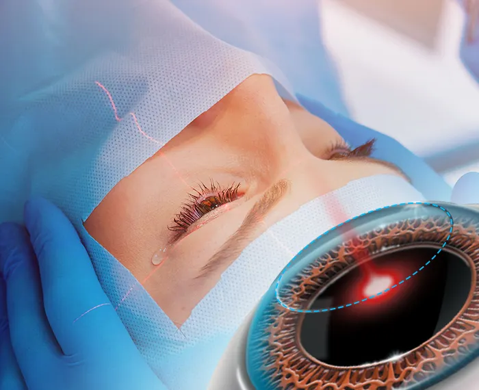 عمل لازک چشم